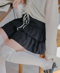 NICE CLAUP/OLIVE des OLIVE OUTLET/【RMAF】【MARCHES】【トレンドアイテム!!】ミニティアードスカート/508020849