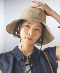 SHIPS WOMEN/Revis.:〈UVカット/撥水〉サファリ ハット/508020994
