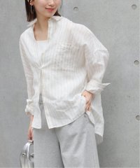 JOURNAL STANDARD relume/手洗い可 / No.66ストライプフレンチリネンシャツ/508021005