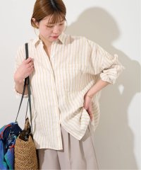 JOURNAL STANDARD relume/手洗い可 / No.66ストライプフレンチリネンシャツ/508021005