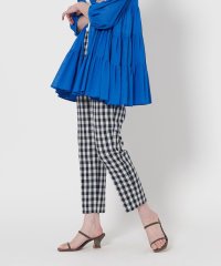 UNITED ARROWS/シャイニー ギンガムチェック パンツ/508021181