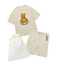 GELATO PIQUE HOMME/【ラッピング済み】【HOMME】エアモコベアジャガードプルーバー＆ハーフパンツSET/508021320