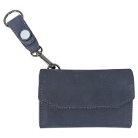 CIE/シー CIE ミニ財布 カードケース キーホルダー メンズ レディース 牛革 本革 FOLK CARD CASE ブラック グレー ブルー 黒 032260/508021339