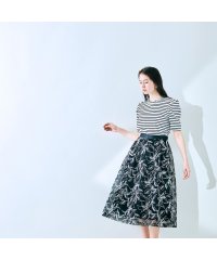 Audie a Muses/メッシュフラワー刺繍スカート/508021404