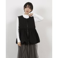 EGLANTINE/エグランティーヌ EGLANTINE バルーンジップストレッチベスト/508021466