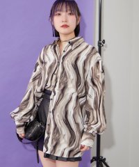 【Mavie..7】2025SS柄シャツ