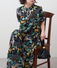 NICE CLAUP/OLIVE des OLIVE OUTLET/【大人気リバイバル / 体型カバーにも◎】アソート柄ティアードワンピース/508021936