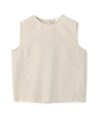 GALERIE VIE/リネンキュプラシルクコンパクト スリーブレス プルオーバーシャツ/508021989