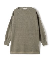 GALERIE VIE/リネンコード ボートネック プルオーバーニット/508021994