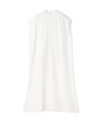 GALERIE VIE/リブコンビフレンチリネン フレンチスリーブワンピース/508021999