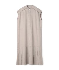 GALERIE VIE/リブコンビフレンチリネン フレンチスリーブワンピース/508021999