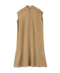 GALERIE VIE/リブコンビフレンチリネン フレンチスリーブワンピース/508021999