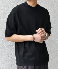 SHIPS any MEN/SHIPS any:〈接触冷感〉ハイゲージリネン ミックス サマーニット モックネック Tシャツ◆/508022008