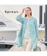 Liliane Burty/【Sprout.】ソフトオーガンジー刺繍　ライトコート/508022086