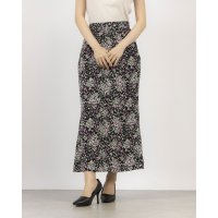 DOUX ARCHIVES /ドゥ アルシーヴ DOUX ARCHIVES フラワープリントナロースカート/508022649