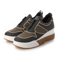 LANVIN en Bleu/ランバン オン ブルー LANVIN en Bleu プラットフォームジップアップスニーカー/508022661