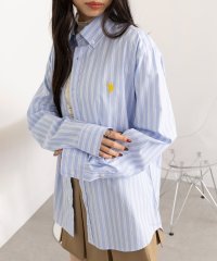 US POLO ASSN/ユーエスポロアッスン U.S. POLO ASSN. ワンポイント長袖コットンブロードシャツ/508022769