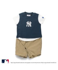branshes/【MLB/Major League Baseball】サガラワッペン半袖カバーオール/508022784