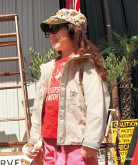 DENIM DUNGAREE/デニムダンガリー DENIM DUNGAREE Scribble Mountain Hoodie/508022810
