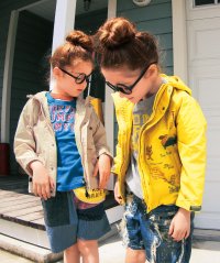 DENIM DUNGAREE/デニムダンガリー DENIM DUNGAREE Scribble Mountain Hoodie/508022810