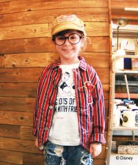 DENIM DUNGAREE/デニムダンガリー DENIM DUNGAREE Regimental Striped MICKEY Jacket/508022823