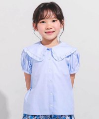 BeBe/オックスフリルビッグカラーブラウス(90~140cm)/507983832