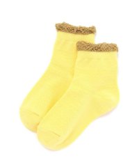 BeBe/ラメフリルすかし編みソックス(15~24cm)/507983862