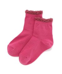 BeBe/ラメフリルすかし編みソックス(15~24cm)/507983862