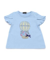 BeBe/気球プリントクロス袖天竺Tシャツ(80~90cm)/507983869