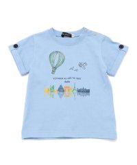 BeBe/気球プリント袖ダブル天竺Tシャツ(80~90cm)/507983870