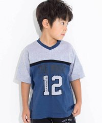 WASK/【速乾】Vネックユニフォーム風天竺Tシャツ(110~160cm)/508013037