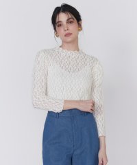 Maglie le cassetto/マーリエ ル カセット Maglie le cassetto シュリンクレースカットソー/508020679