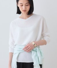 INDIVI/春SALE！【洗える】コットンリネン ドルマンニット/508022869