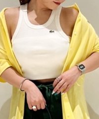 LACOSTESPORTS LADYS/ラコステ LACOSTE エッセンシャルリブニットタンクトップ/508023813
