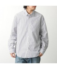 Acne Studios/アクネストゥディオズ Acne Studios Acne Studios シャツ CB0097 コットン ストライプ 刺?ロゴ/508023870