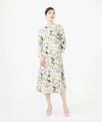 Sybilla/フォトフラワープリントジャージードレス/508023959