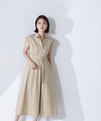 NATURAL BEAUTY BASIC/ベルテッドポケットシャツワンピース/508020630