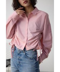 AZUL by moussy/フロントギャザーシャツ/508024239