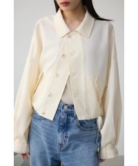 AZUL by moussy/ボリュームスリーブクロップドシャツブルゾン/508024241