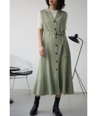 AZUL by moussy/オープンカラージレワンピース/508024248