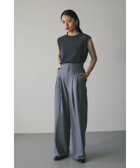 STYLEMIXER/カットオフハイウエストワイドパンツ/508024316