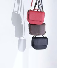 NATURAL BEAUTY BASIC/スクエアフラップショルダーバッグ/508024369