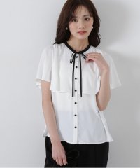 PROPORTION BODY DRESSING/半袖レイヤードブラウス/508024378