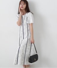 PROPORTION BODY DRESSING/配色ライン花柄ワンピース/508024390