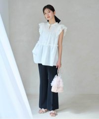 JILL by JILL STUART/ハイウエストセンタープレスフレアパンツ/508024409