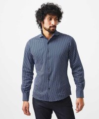 MICHEL KLEIN HOMME/《日本製》ストレッチラッセル長袖シャツ/508025553