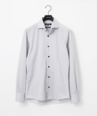 MICHEL KLEIN HOMME/《日本製》ジャガード柄長袖シャツ/508025554