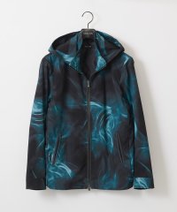 MICHEL KLEIN HOMME/スモーク柄メッシュパーカーブルゾン/508025557