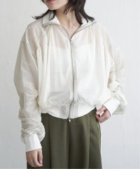 VENCE　EXCHANGE/シアータフタシャーリングブルゾン/507874369