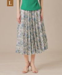 MACKINTOSH LONDON/【L】【婦人画報掲載】【BIBURY FLOWER】ドローイングカラーバイブリーフラワースカート/508002350